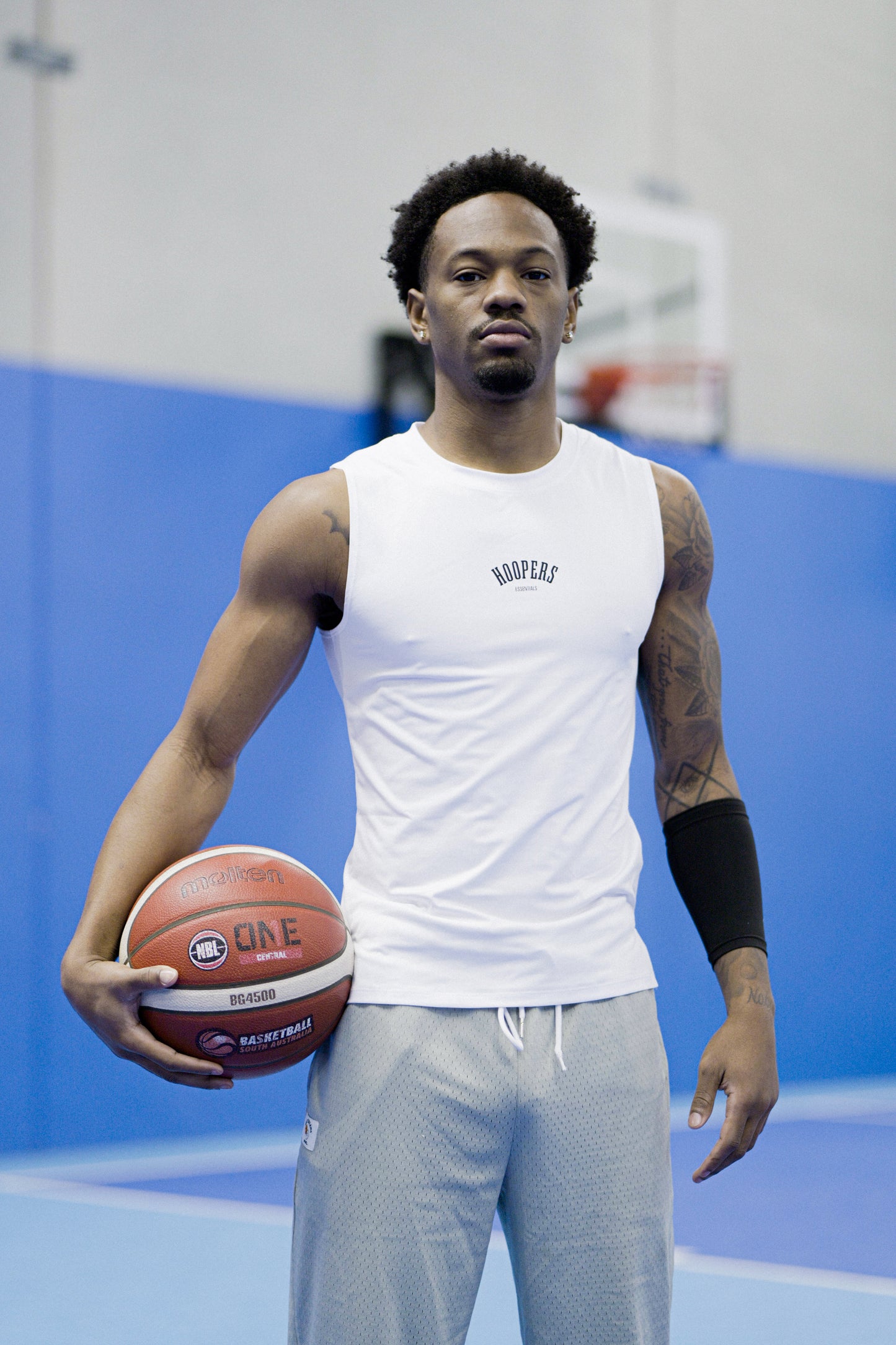 Hoopers Essentials Vest Compression (White)