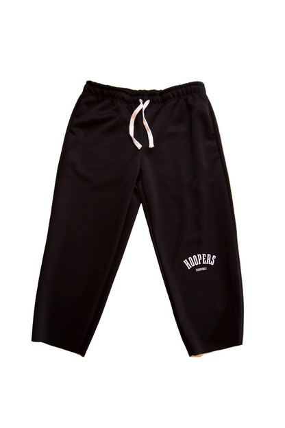 BLACK HOOPERS ESSENTIALS PANTS
