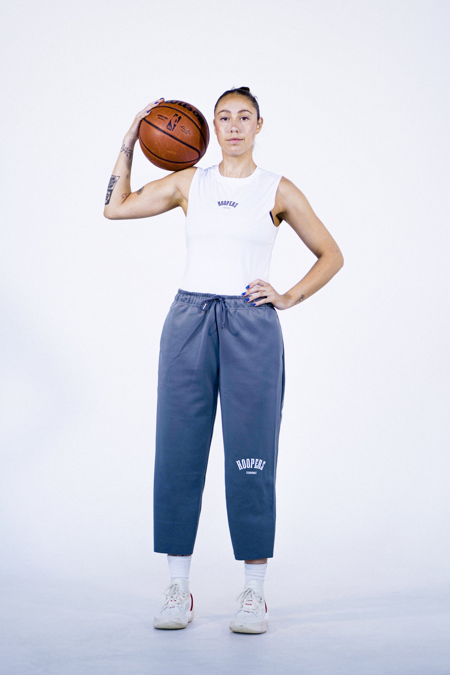 GREY HOOPERS ESSENTIALS PANTS