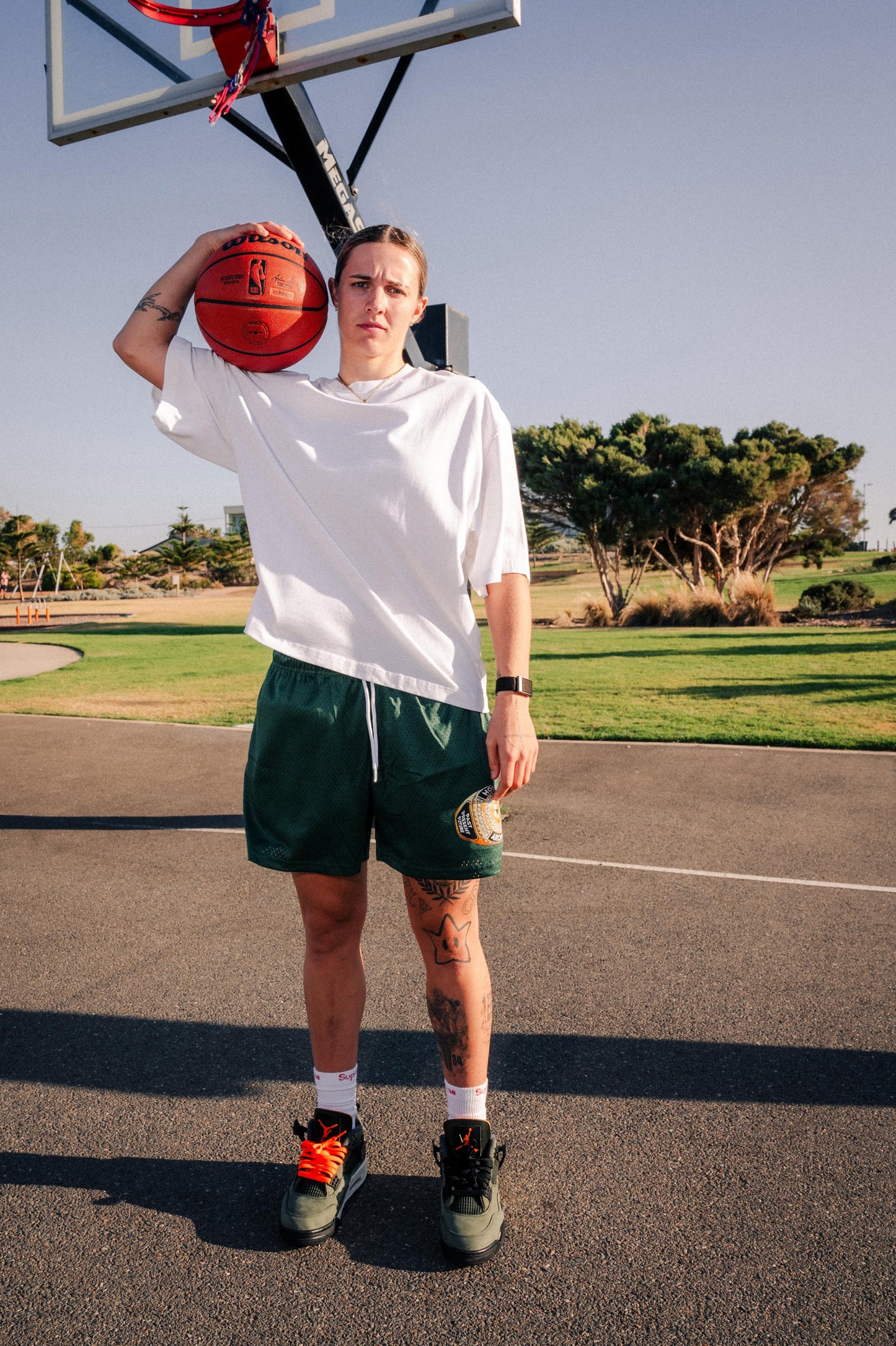 Championship Ring Mesh Shorts